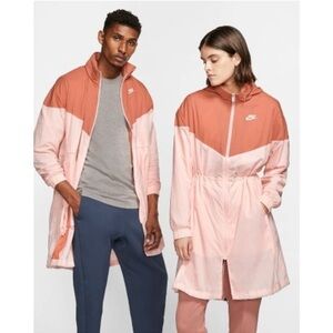 Nike Unisex Two-Tone Pink Windbreaker Jacket